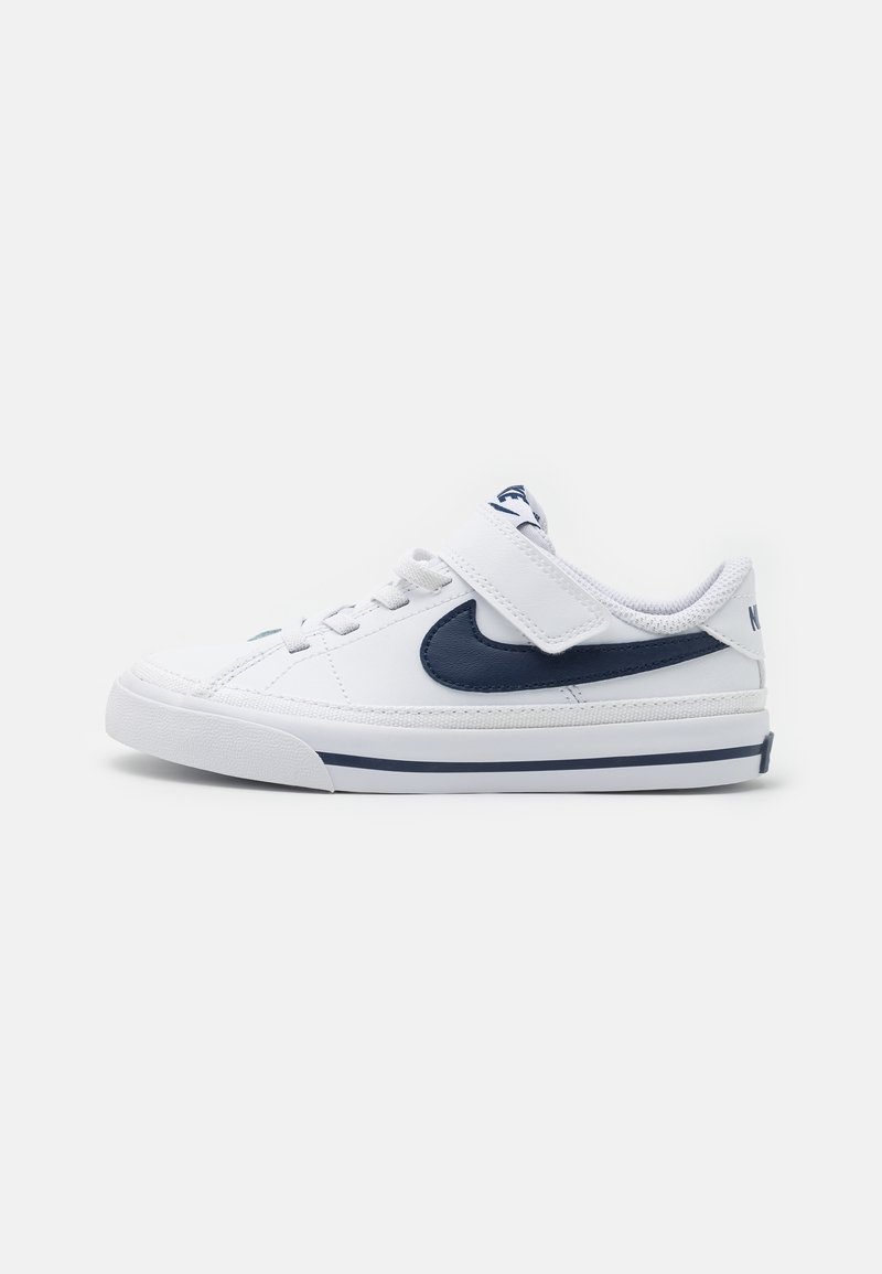Nike Sportswear - COURT LEGACY UNISEX - Trainers - white/midnight navy, Enlarge