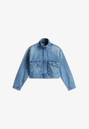 Tommy Jeans, UTILITY JACKET DJ2038 - Τζιν μπουφάν - denim medium