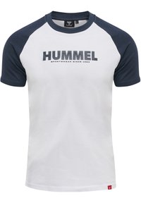 BLOCKED - T-shirt med print - white