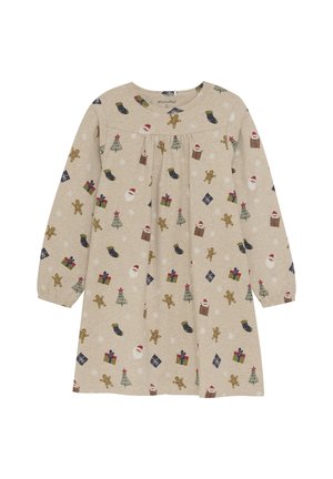Minymo Nachthemd - beige melange