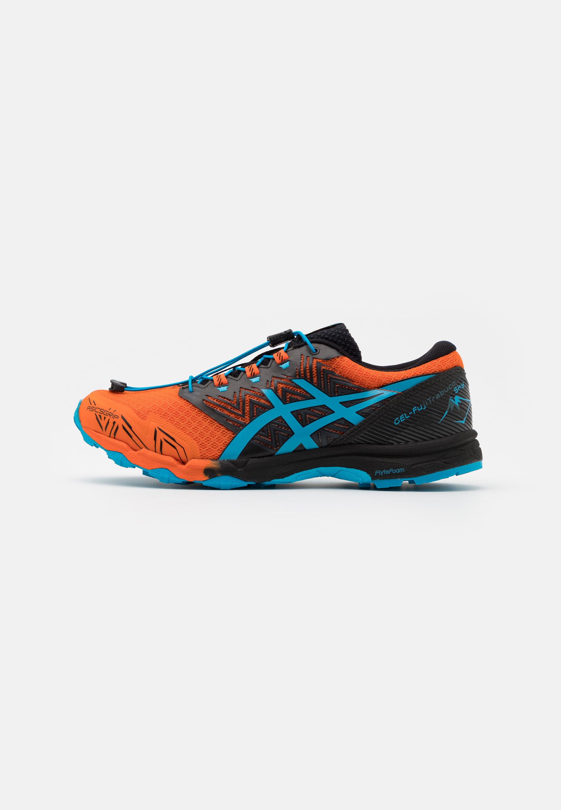 ASICS FUJITRABUCO SKY - Zapatillas de trail running - marigold orange/digital aqua/dorado - Zalando.es