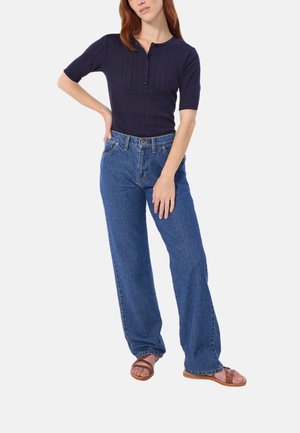 KURZÄRMELIGES AUS EINFARBIGER  - T-shirt basique - smoking