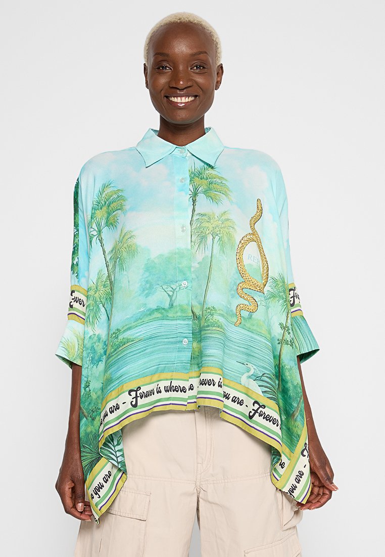 Replay Overhemdblouse meerkleurig