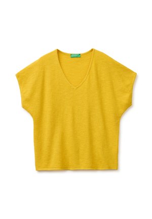 United Colors of Benetton, Camiseta básica - yellow