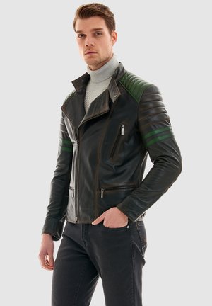 Leather jacket - braun