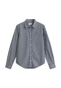 STRIPED - Button-down blouse - classic blue