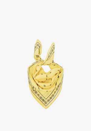PULL&BEAR, PRINTED - BANDANA - Foulard - yellow