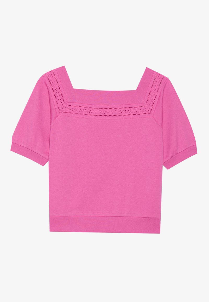 Anna Field T-shirt basic donkerroze
