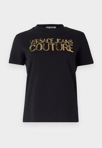 Triko s potiskem - black/gold