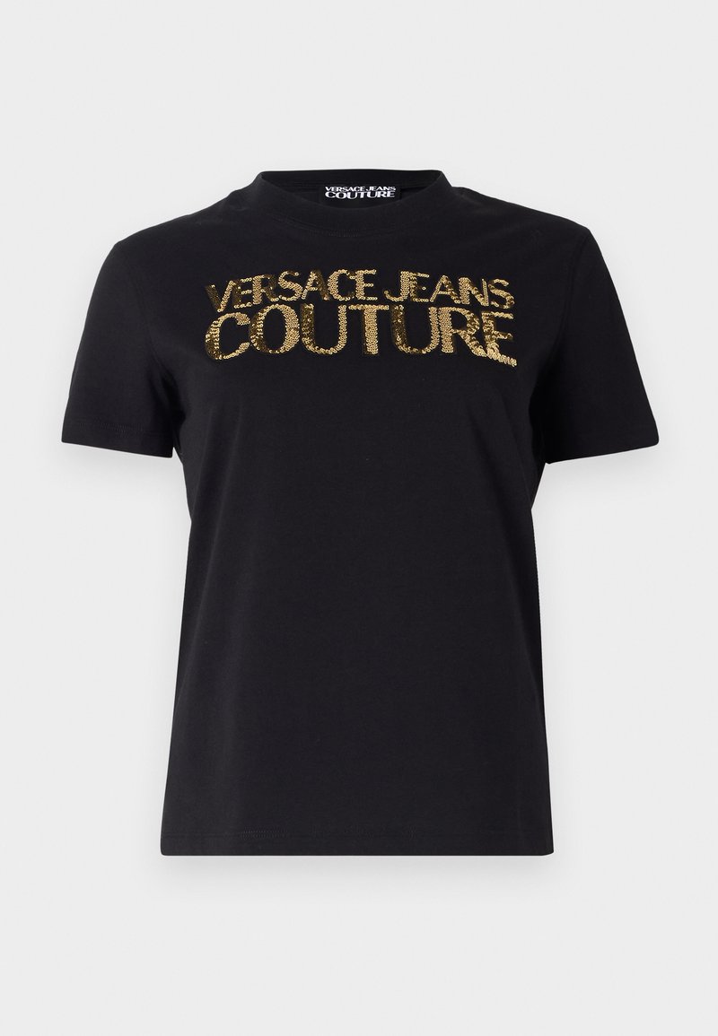 Versace Jeans Couture T-shirt print zwart