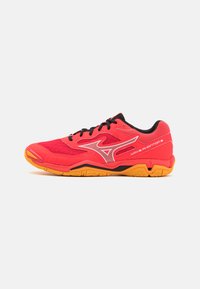 Mizuno - WAVE PHANTOM 3 - Kézilabdacipő - radiant red/white/carrot curl Miniatűr kép 1