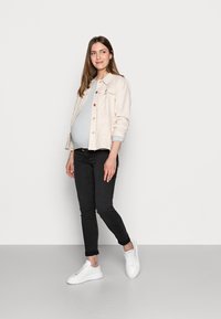 Lindex Maternity TOVA SOFT  - Calças de ganga de corte skinny - black