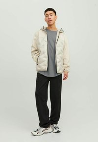 Jack & Jones JJENOA TEE O NECK - Pikkade varrukatega topp - sedona sage