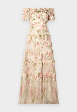 Needle & Thread ROSE LISETTE OFF SHOULDER GOWN - Occasion wear - moonshine/pink