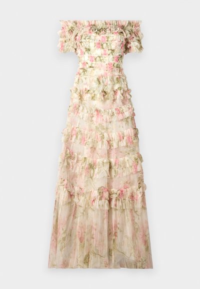 Needle & Thread ROSE LISETTE OFF SHOULDER GOWN - Galajurk - moonshine/pink