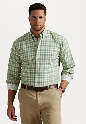 PLAID OXFORD SHIRT - Button down-skjorte - seafoam cream