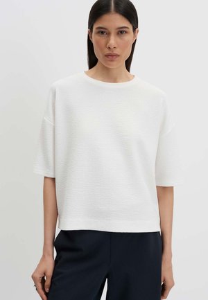 someday., OVERSIZED TEXTURE - T-Shirt basic - milk