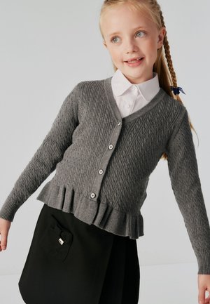 Clarks, SCHOOL CABLE - REGULAR FIT - Kardigan - grey