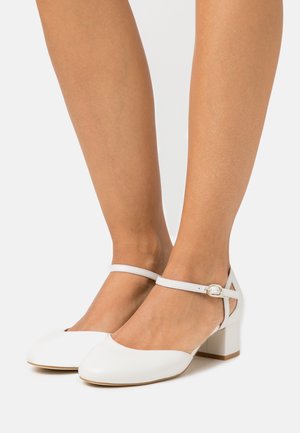 LEATHER - Klassieke pumps - white