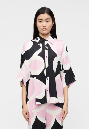 DIANE SHORT SLEEVE - Blusa - paper sun giant/pink/lavender