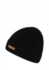 Normani GLATT - Mütze - schwarz