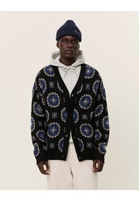 Les Deux ARO - Kardigán - black/blue