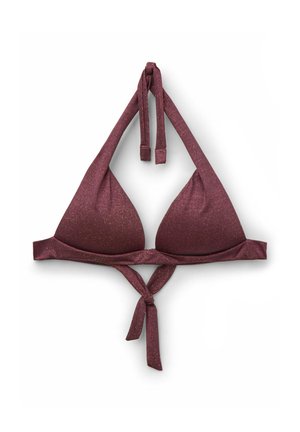 Calzedonia, GOLDEN GLOW TRIANGLE - Haut de bikini - burgundy