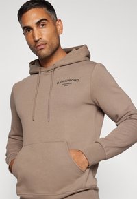 Björn Borg ESSENTIAL HOODIE - Mikina s kapucňou - walnut