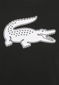 Lacoste Sport BIG LOGO - Športové tričko - black/white