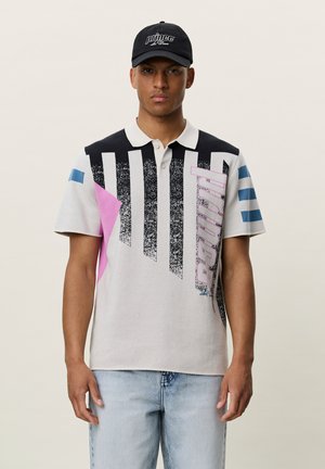 Les Deux PRINCE INTARSIA - Polo - light ivory