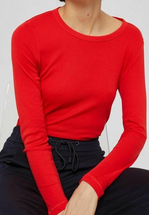 Top s dlouhým rukávem - orange