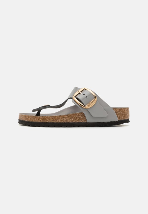 GIZEH BB LENA HS HEX NARROW - Sandals - stone coin