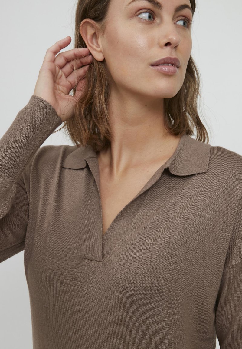 Damen Freizeitkleider | Fransa FREMALVA 2 DRESS Strickkleid pine bark/braun - GI21938 Damen Freizeitkleider | Fransa FREMALVA 2 DRESS Strickkleid pine bark/braun - GI21938