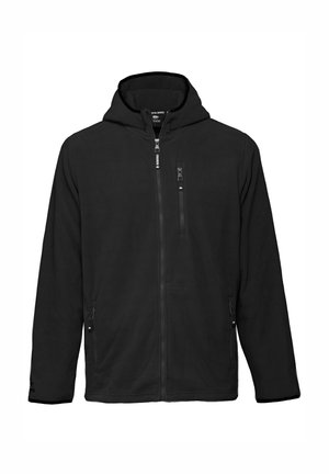 DICKER HOODIE ZIPPER - Fleecejacke - schwarz