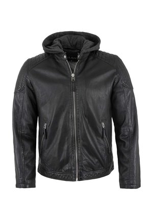 Lederjacken24 ARROW - Leather jacket - navy