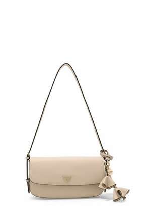 Guess, DANIELLE FLAP SHOULDER BAG - Bandolera - bone