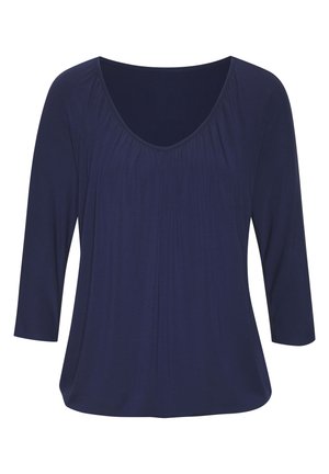 3/4 ARM - Top s dlhým rukávom - navy