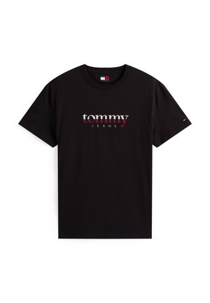 Tommy Jeans, DNA TEE - T-shirt imprimé - black