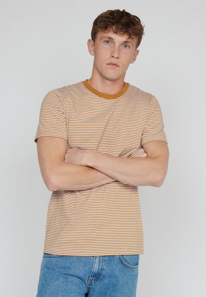 JEREMY - Tricou cu imprimeu - yellow brown