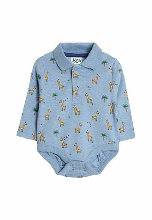 GIRAFFE PRINT  - REGULAR FIT - Polo krekls - blue