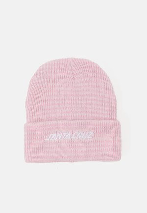STRIP MARL BEANIE UNISEX - Σκούφος - pink heather