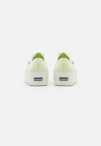 Superga 2790 PLATFORM - Sapatilhas - green/primerose/avorio