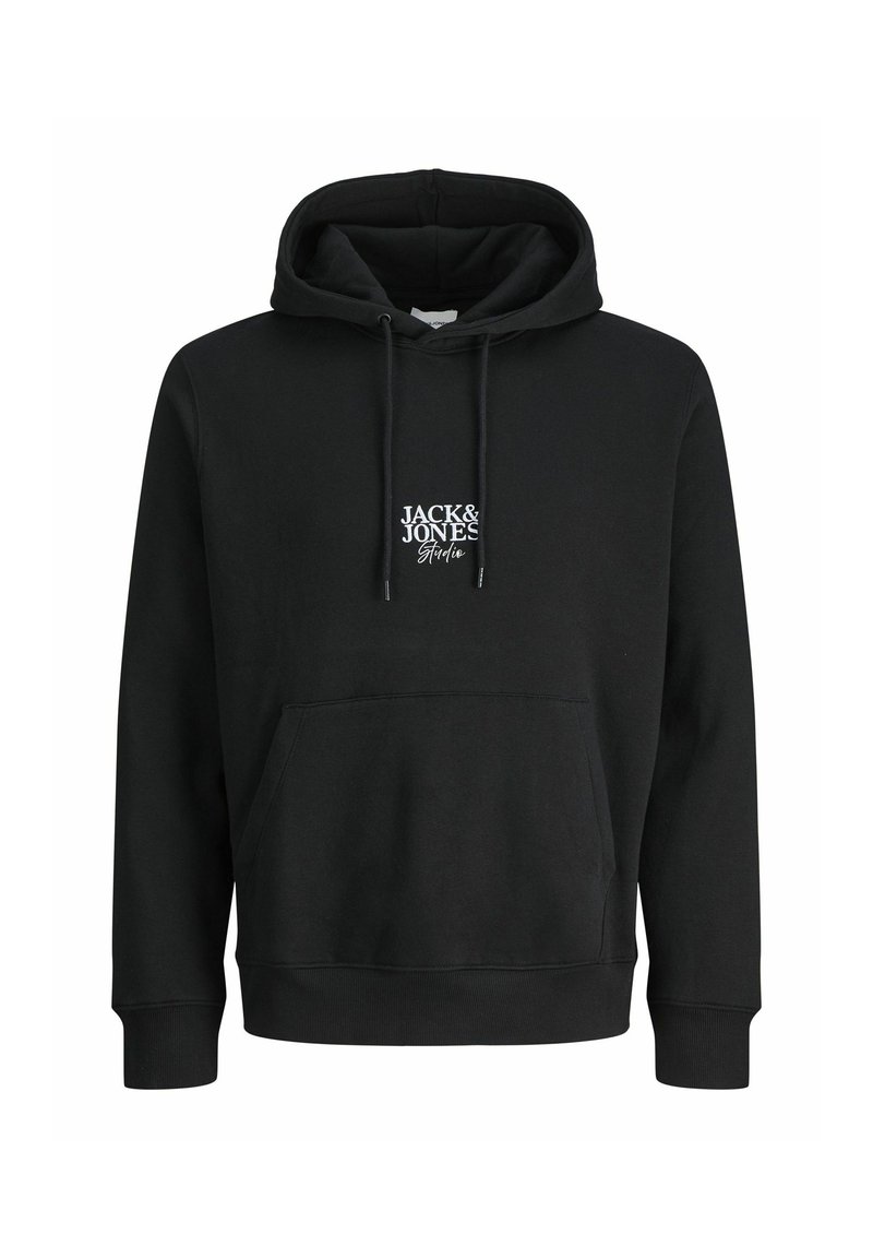 Half Zip Hoodie Hoodie Jack And Jones Schwarzer Pullover Jack Jones JJECORP  LOGO HOOD Kapuzenpullover Ultimate Grey