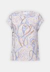 VICILLE - T-shirts med print - cloud dancer