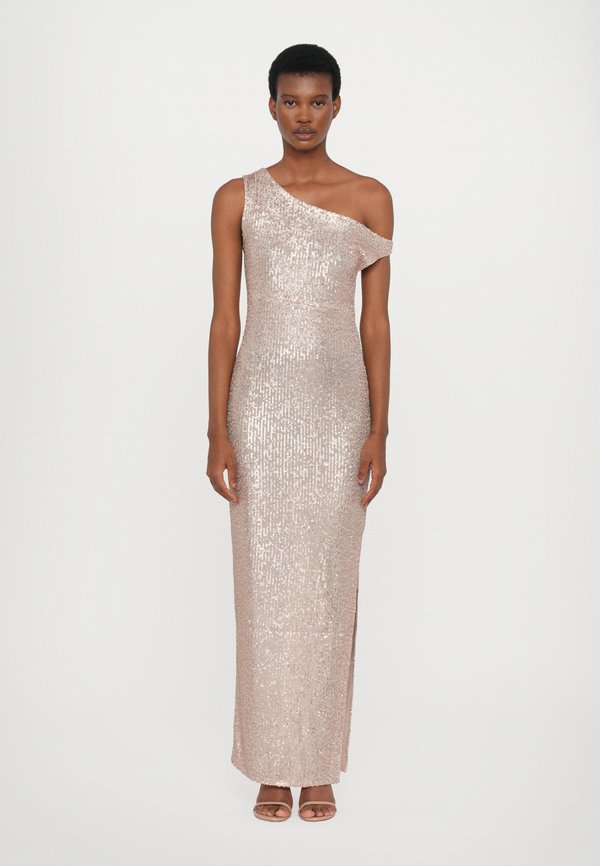 DROP SHOULDER FITTED GOWN SIDE SLIT - Ballkleid - baby