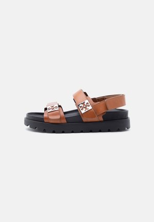 Tory Burch MELLOW SPORT - Sandale - perfect black/silver-coloured