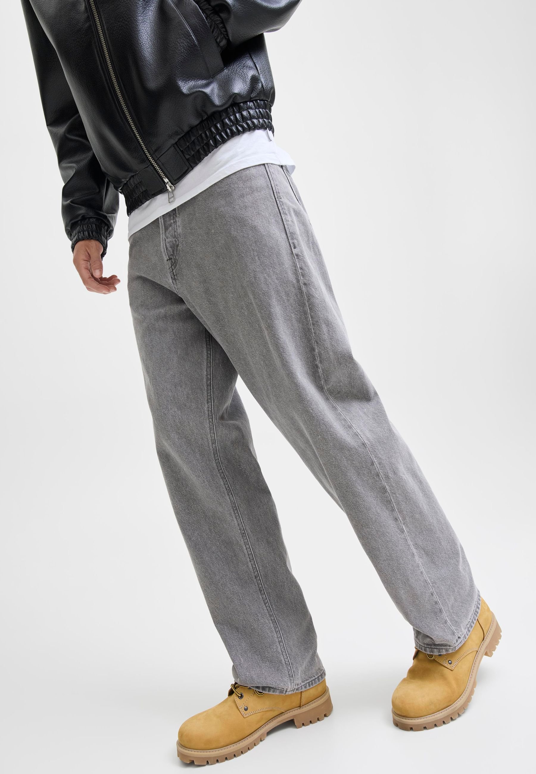 Jack & Jones gy fit JJIALEX JJORIGINAL SQ 067 NOOS - Baggy Jeans
