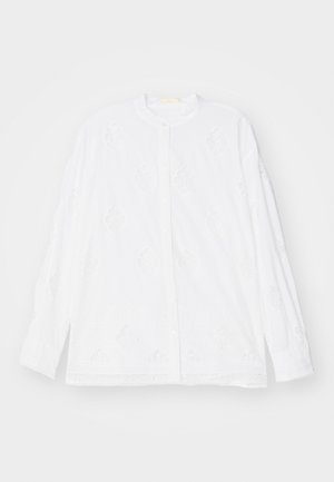 Erdem LONG SLEEVE OPEN BACK - Button-down blouse - white