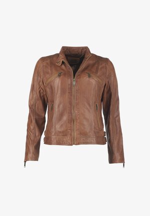 JCC Leren jas - cognac