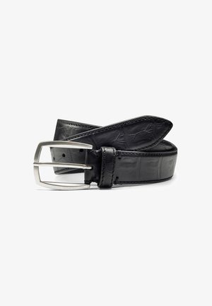 WILLEN KROKO - Belt business - schwarz